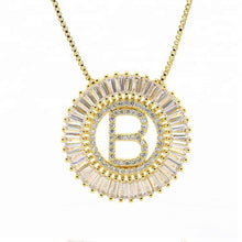 Load image into Gallery viewer, PREORDER: Radiant Initial Necklace
